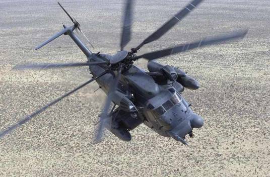 MH-53铺路鹰直升机