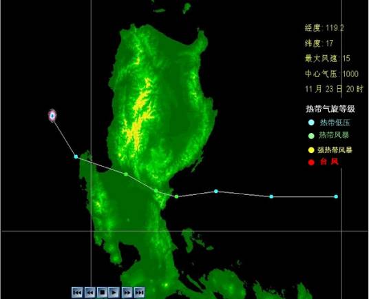 台风苗柏（2004年第27号热带风暴）