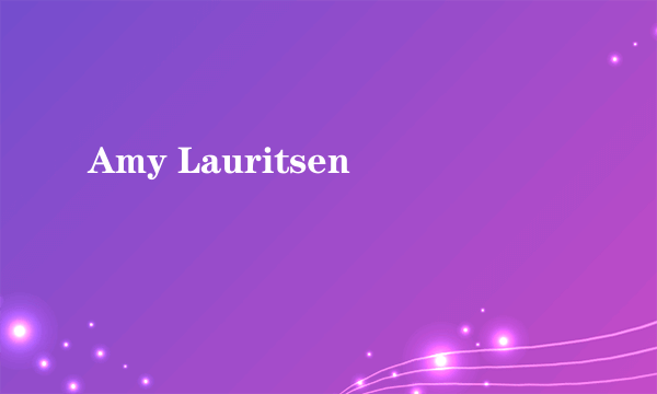 Amy Lauritsen