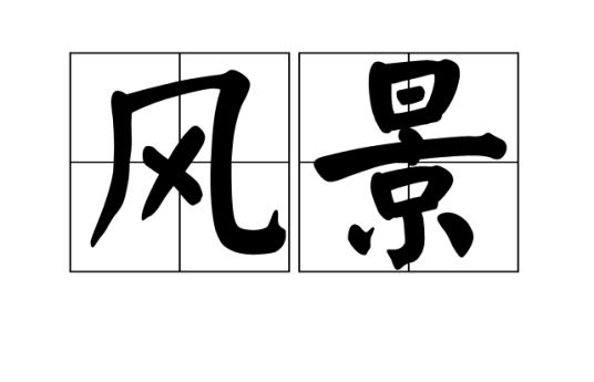风景（视觉景象）