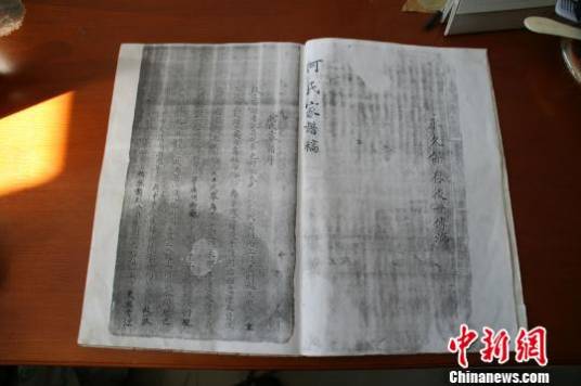 何氏家谱稿