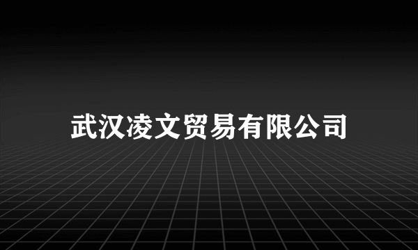 武汉凌文贸易有限公司