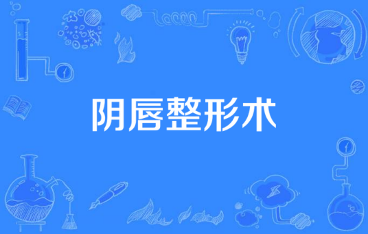 阴唇整形术（医学名词）