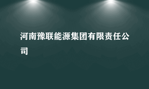 河南豫联能源集团有限责任公司