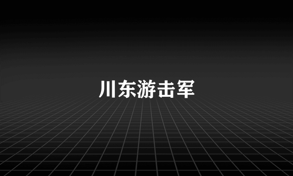 川东游击军