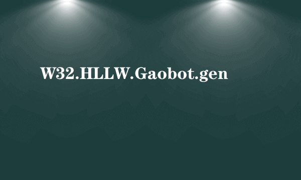 W32.HLLW.Gaobot.gen