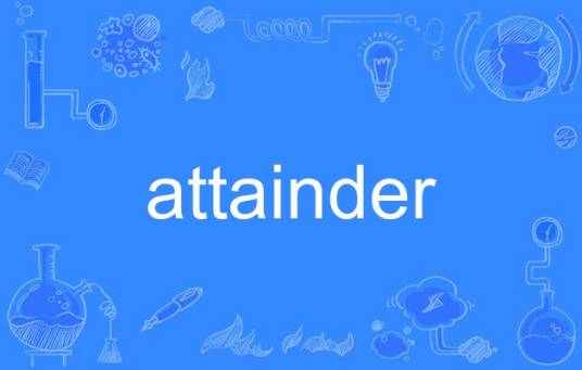 attainder