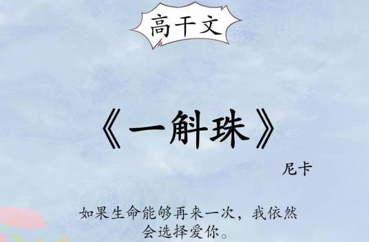 一斛珠（尼卡创作的现代言情类网络小说）