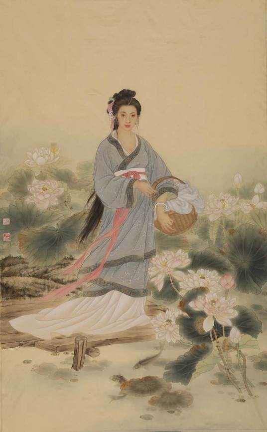 西施浣纱