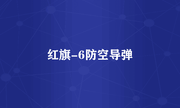 红旗-6防空导弹