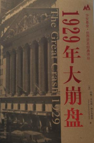 1929年大崩盘（2006年上海财经大学出版社出版的图书）