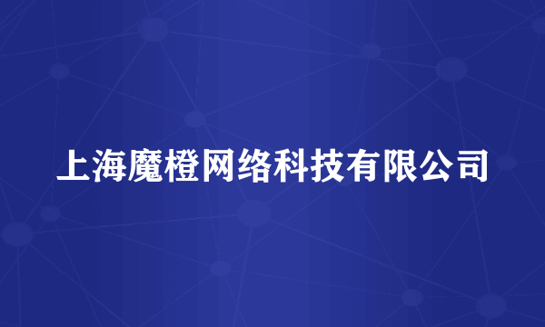 上海魔橙网络科技有限公司