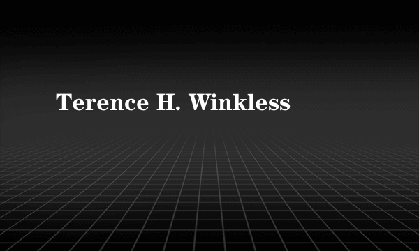 Terence H. Winkless