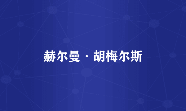 赫尔曼·胡梅尔斯