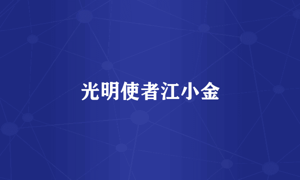 光明使者江小金