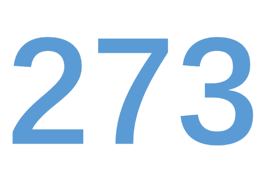 273（自然数）