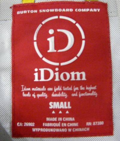 IDIOM（指标性滑雪专门品牌）