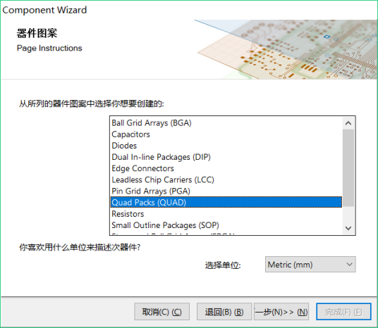 quad（Quad Packs四边形封装器件类型）