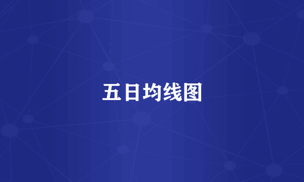 五日均线图