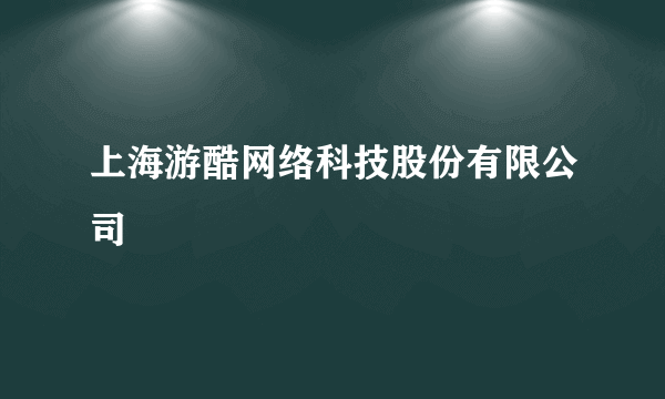 上海游酷网络科技股份有限公司