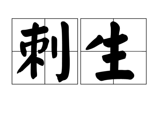 刺生（词义）
