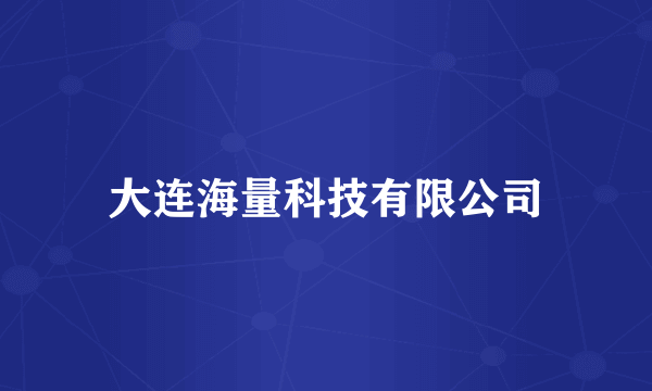大连海量科技有限公司