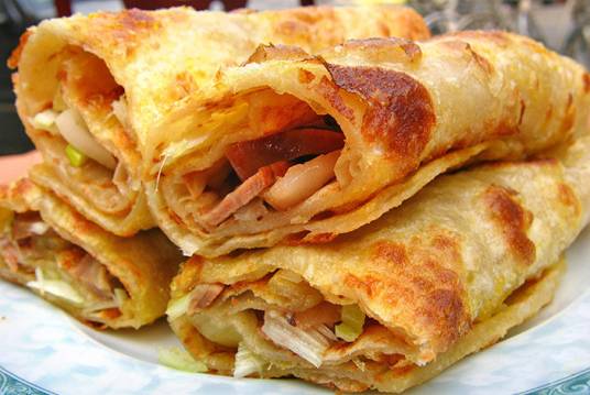 东北熏肉大饼