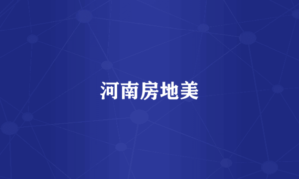 河南房地美
