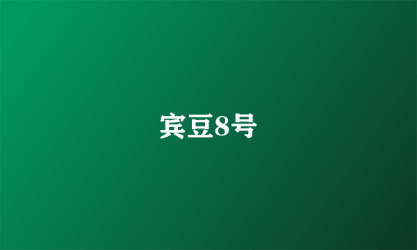 宾豆8号