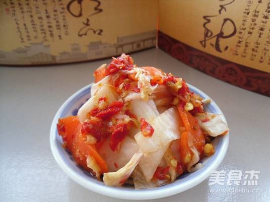 家常泡菜（以湿态发酵方式加工制成的浸制品）