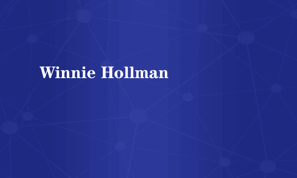 Winnie Hollman